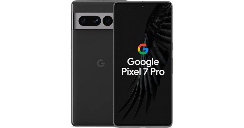 Google Pixel 7 Pro (Obsidian, 128 GB) (12 GB RAM) (Refurbished)