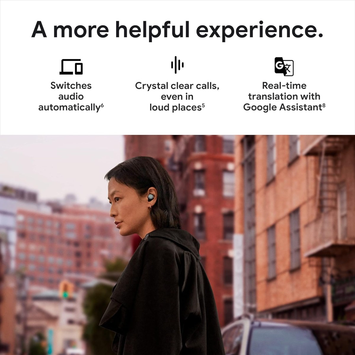 Google Pixel Buds Pro - Noise Canceling in Ear Earbuds - Up to 31 Hour Battery Life with Charging Case - Bluetooth Headphones - Compatible with Wireless Charging - Charcoal