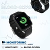 HAMMER Ace 4.0 Calling Smart Watch with Large 1.85" IPS Display, Dual Mode, Spo2, Heart Rate, Strong Metallic Body & Skin Friendly Strap, Black