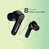 HAMMER Airflow 2.0 Bluetooth Truly Wireless in Ear Earbuds with Mic (Midnight Black)