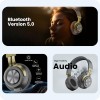 HAMMER Bash 2.0 Over The Ear Wireless Bluetooth Headphones with Mic, Deep Bass, Foldable Headphones