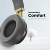HAMMER Bash 2.0 Over The Ear Wireless Bluetooth Headphones with Mic, Deep Bass, Foldable Headphones
