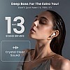 HAMMER Screen TWS, ANC (32Db), Smart Touch Display True Wireless Buds, Type-C Fast Charging, Bv5.4, Find My in Ear Earbuds, 4 Mics Enc for Clear Calling, Transparency Mode, Eq Mode (White)