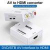 HDMI to RCA, HDMI to AV, 1080P HDMI to 3RCA CVBS AV Composite Video Audio Converter Adapter Supports PAL/NTSC for TV/PC/ PS3/ STB/Xbox VHS/VCR/Blue-Ray DVD Players with USB Charge Cable