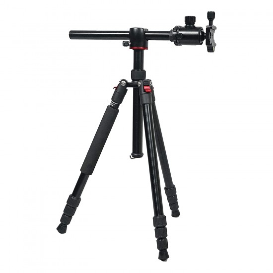 HIFFIN HF-550 Tripod, 65″ inch Special Quality Camera Tripod for Canon Nikon  360 Degree Ball Head, Travel and Work (Black)