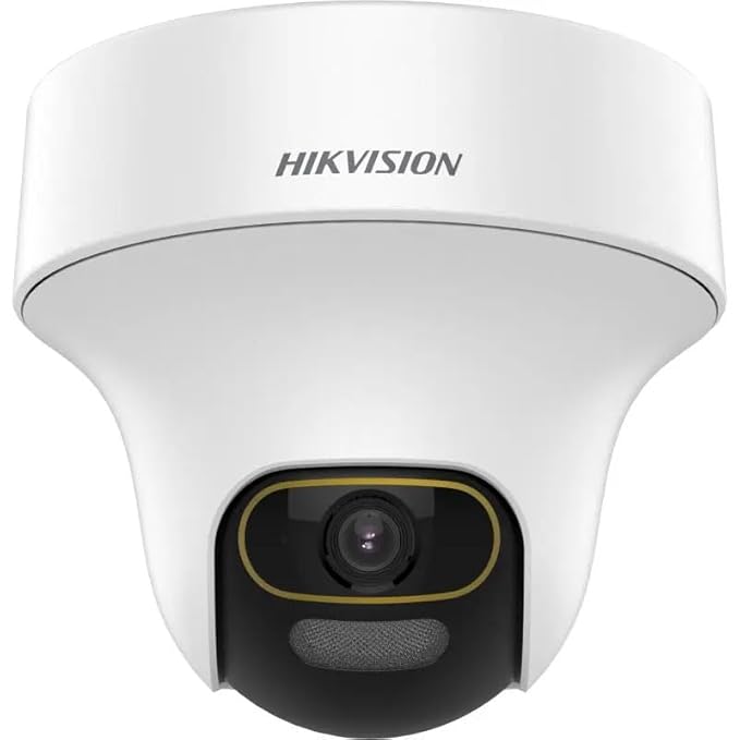 HIKVISION 2MP ColorVu Audio PT 360° Built-in Mic IR White Light with Solid Light Alarm Motion Detection 2MP HD Indoor CCTV Camera White HIKVISION 2MP ColorVu Audio PT 360° Built-in Mic IR White Light with Solid Light Alarm Motion Detection 2MP HD Indoor CCTV Camera White