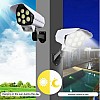 Airtree Solar Light Outdoor 77 Led Motion Sensor Security Camera Shaped Wall Lamp,Waterproof, Rotatable for Home, Outdoor, Garden with Remote Control.(ABS)