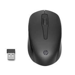 HP 150 Wireless Mouse,1600 DPI, 10 m Range, 2.4 GHz USB dongle for Instant connectivity, Ambidextrous, Ergonomic Black