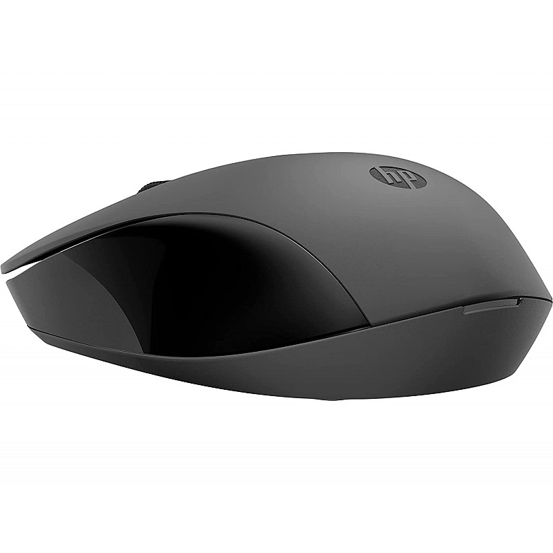 HP 150 Wireless Mouse,1600 DPI, 10 m Range, 2.4 GHz USB dongle for Instant connectivity, Ambidextrous, Ergonomic Black