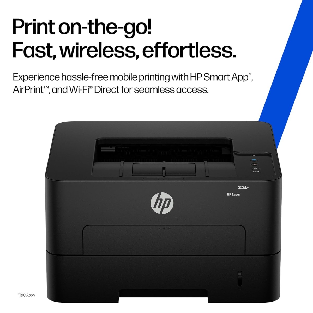 HP 303dw Auto Duplex WiFi Laser Printer (New Launch), 30 PPM, 256 MB Memory, Black HP 303dw Auto Duplex WiFi Laser Printer (New Launch), 30 PPM, 256 MB Memory, Black