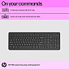 HP 330 Wireless Black Keyboard and Mouse Set with Numeric Keypad, 2.4GHz Wireless Connection and 1600 DPI