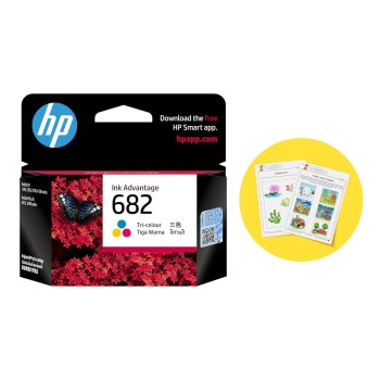 HP 682 Tri-Color Original Ink Advantage Cartridge HP 682 Tri-Color Original Ink Advantage Cartridge
