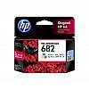 HP 682 Tri-Color Original Ink Cartridge, Compatible with HP 2335, 2338,2776,2778,6075, 4178 Printer Models