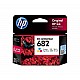 HP 682 Tri-Color Original Ink Cartridge, Compatible with HP 2335, 2338,2776,2778,6075, 4178 Printer Models