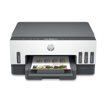 HP 720 WiFi Duplex Printer with Smart-Guided Button, Print, Scan, Copy and Wireless, Hi-Capacity Smart Tank with auto Ink and Paper Sensor