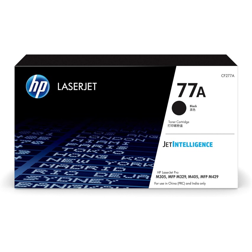 HP 77A Black Original Laserjet Toner Cartridge