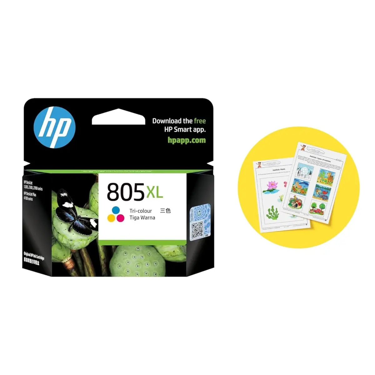 HP 805XL High Yield Black Original Ink Cartridge