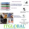 HP 861 Ink Cartridge (Colour) with 3in1 Multi-Function Mobile Phone Stand, Stylus Pen, Anti-Metal Texture Rotating Ballpoint Pen (Very Colors)
