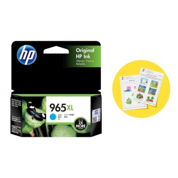 HP 965XL High Yield Cyan Original Ink Cartridge HP 965XL High Yield Cyan Original Ink Cartridge