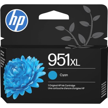 HP CN046AN#140 951XL Cyan Officejet Ink Cartridge HP CN046AN#140 951XL Cyan Officejet Ink Cartridge