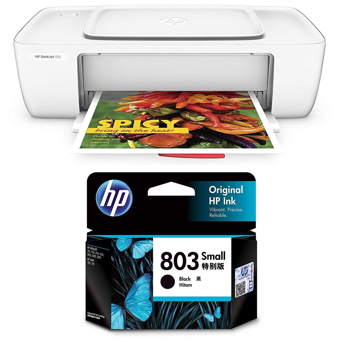 HP DeskJet 1112 Single Function Inkjet Colour Printer