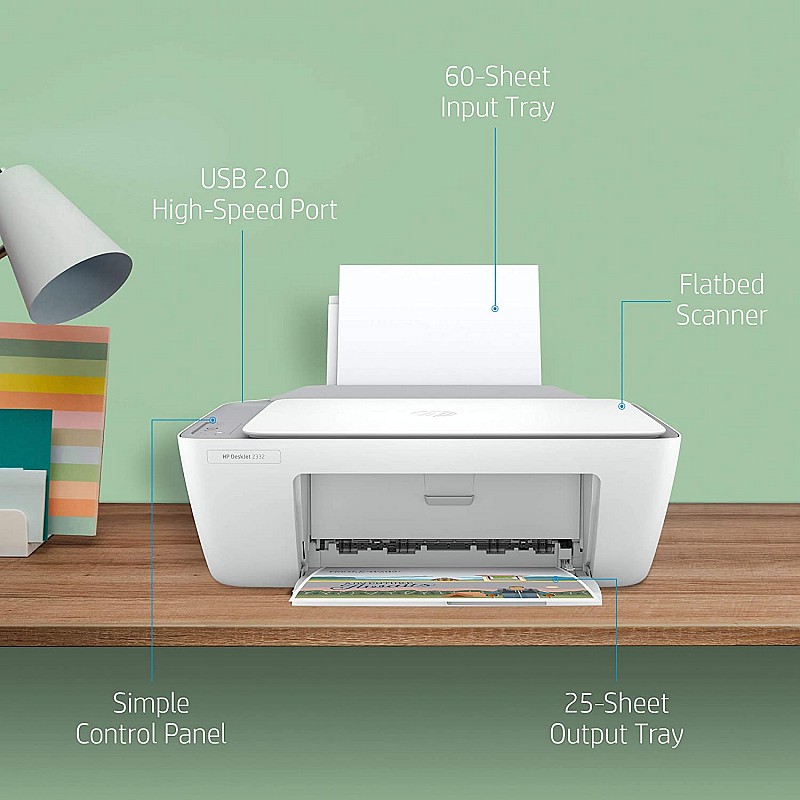 HP Deskjet 2332 Colour Scanner only (Refurbished) without Cartidges