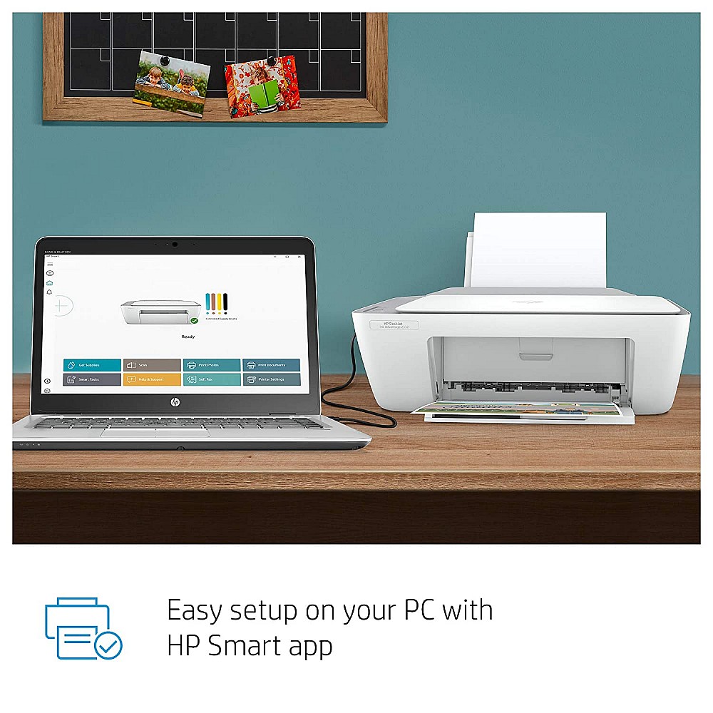 Buy Hp Deskjet Colour Printer Scanner And Copier For Home Small Office Compact Size