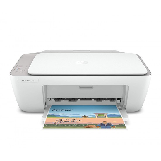 HP Deskjet 2332 Colour Printer Scanner and Copier for Home-Small Office Compact Size Reliable Easy Set-Up Printer