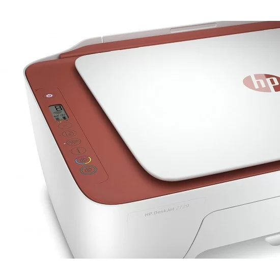 HP Deskjet 2729 WiFi Colour Printer, Scanner and Copier for Home/Small Office, Dual-Band Wi-Fi, Voice Activated Printing