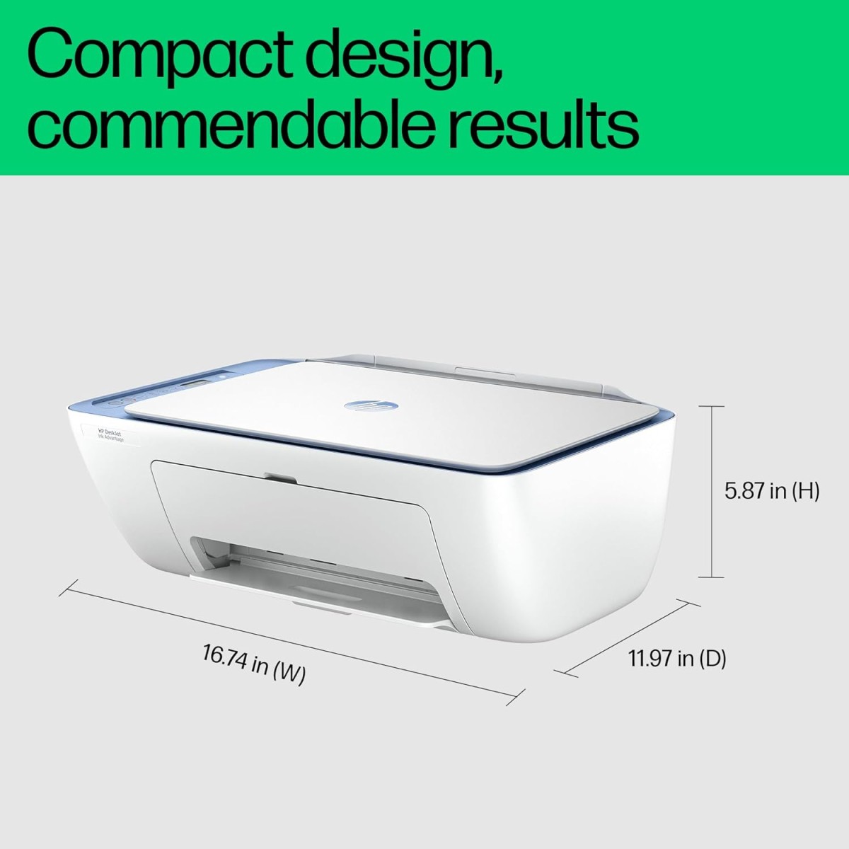 HP Ink Advantage 2878 WiFi Colour Printer - Print/Scan/Copy Ideal for Home