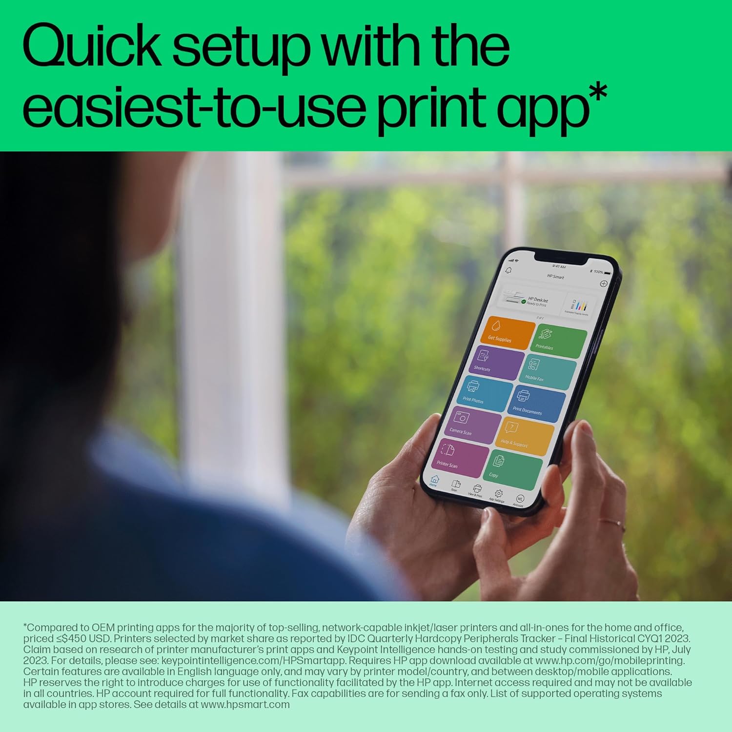 HP Ink Advantage 4278 WiFi Colour Printer - Print/Scan/Copy with ADF ...
