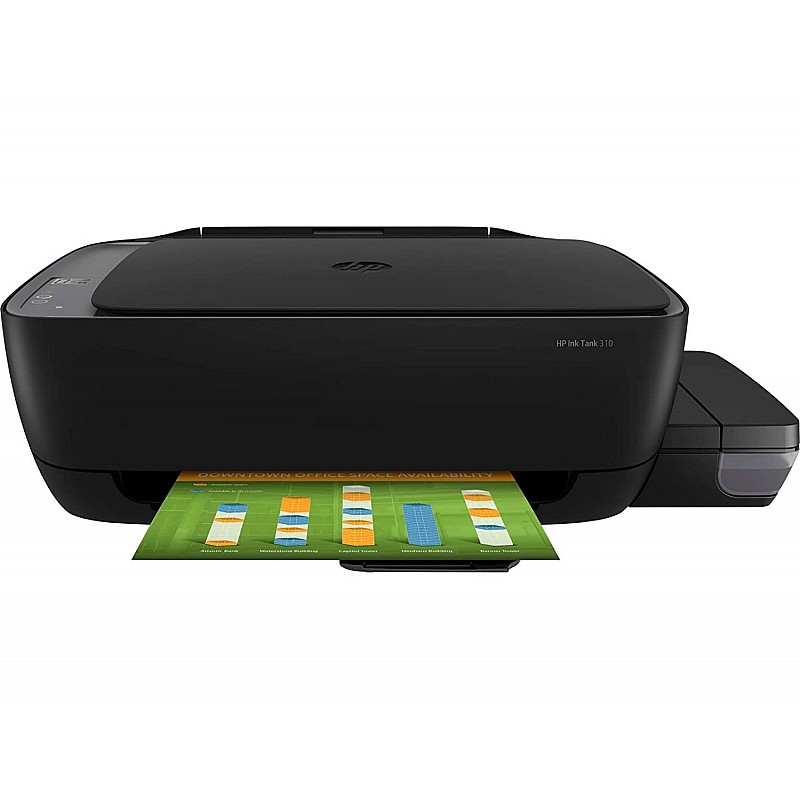 HP Ink Tank 310 Colour Printer, Scanner and Copier for Home/Office, High Capacity Tank (Pre Ink Loaded)