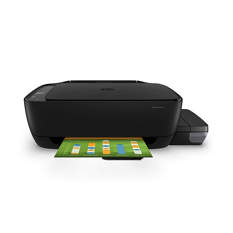 HP Ink Tank 315 Multifunction Colour USB Printer (Pre Ink Loaded)