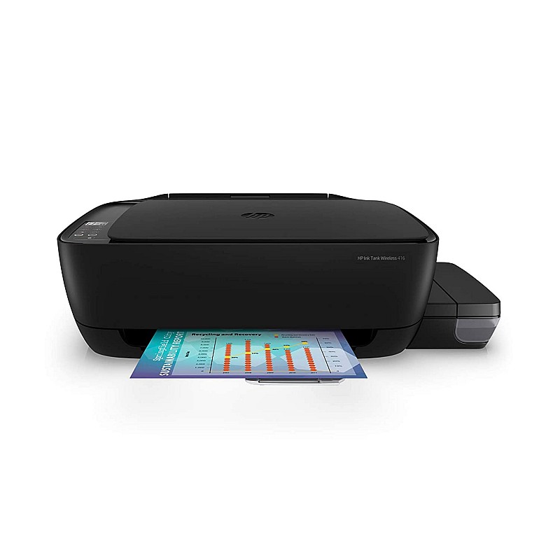 HP Ink Tank 416 WiFi Colour Printer Scanner and Copier for Home-Office (Refurbished)