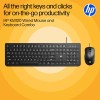HP KM120 Wired Mouse and Keyboard Combo (AB3D0AA)