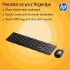 HP KM120 Wired Mouse and Keyboard Combo (AB3D0AA)