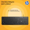 HP KM190 Wired Mouse and Keyboard Combo (AB3D3AA)