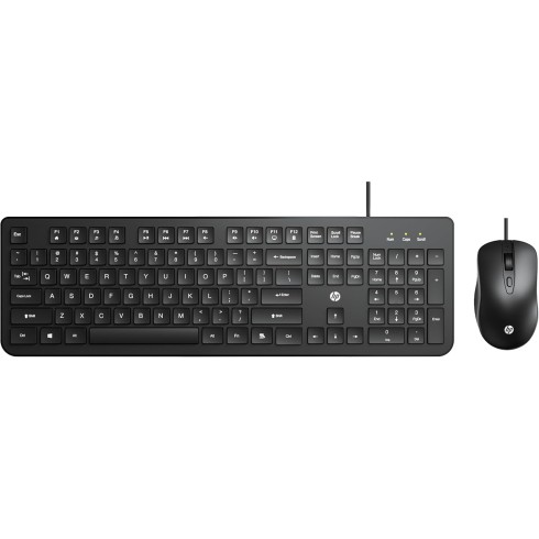 HP KM190 Wired Mouse and Keyboard Combo (AB3D3AA)