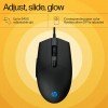 HP KM300F Wired USB Gaming Keyboard and Mouse Set, Membrane Backlit, 26 Keys Anti-Ghosting, 3 LED Indicators & 3D 6K USB Mouse with 6400DPI,Six-Speed Cyclic Resolution Switching, Black HP KM300F Wired USB Gaming Keyboard and Mouse Set, Membrane Backlit, 26 Keys Anti-Ghosting, 3 LED Indicators & 3D 6K USB Mouse with 6400DPI,Six-Speed Cyclic Resolution Switching, Black