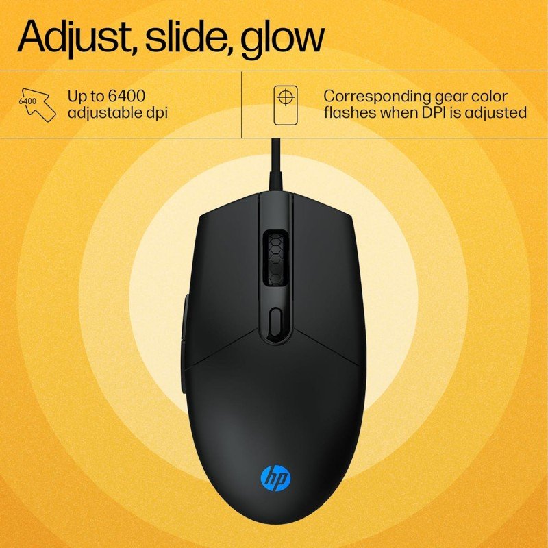 HP KM300F Wired USB Gaming Keyboard and Mouse Set, Membrane Backlit, 26 Keys Anti-Ghosting, 3 LED Indicators & 3D 6K USB Mouse with 6400DPI,Six-Speed Cyclic Resolution Switching, Black HP KM300F Wired USB Gaming Keyboard and Mouse Set, Membrane Backlit, 26 Keys Anti-Ghosting, 3 LED Indicators & 3D 6K USB Mouse with 6400DPI,Six-Speed Cyclic Resolution Switching, Black