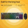 HP KM300F Wired USB Gaming Keyboard and Mouse Set, Membrane Backlit, 26 Keys Anti-Ghosting, 3 LED Indicators & 3D 6K USB Mouse with 6400DPI,Six-Speed Cyclic Resolution Switching, Black HP KM300F Wired USB Gaming Keyboard and Mouse Set, Membrane Backlit, 26 Keys Anti-Ghosting, 3 LED Indicators & 3D 6K USB Mouse with 6400DPI,Six-Speed Cyclic Resolution Switching, Black
