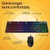HP KM300F Wired USB Gaming Keyboard and Mouse Set, Membrane Backlit, 26 Keys Anti-Ghosting, 3 LED Indicators & 3D 6K USB Mouse with 6400DPI,Six-Speed Cyclic Resolution Switching, Black HP KM300F Wired USB Gaming Keyboard and Mouse Set, Membrane Backlit, 26 Keys Anti-Ghosting, 3 LED Indicators & 3D 6K USB Mouse with 6400DPI,Six-Speed Cyclic Resolution Switching, Black