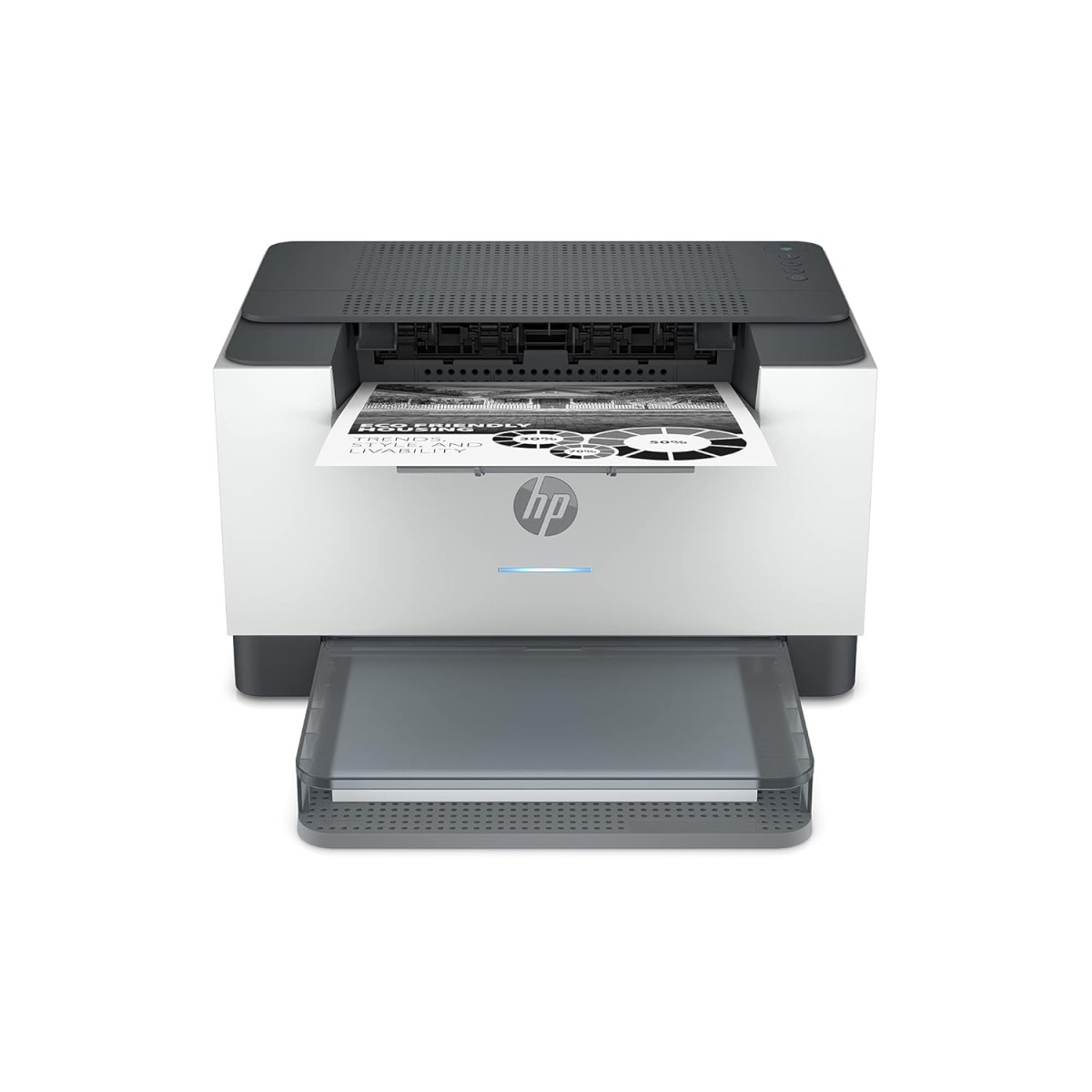 HP LaserJet M208dw Printer, Wireless, Single Function, Print, Hi-Speed USB 2.0, Ethernet, Bluetooth LE, Up to 30 ppm, 150-sheet Input Tray, 100-sheet Output Tray, Black and White, 6GW64A