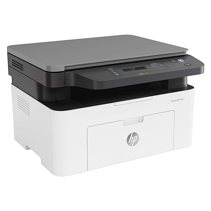 HP Laserjet 136nw WiFi Printer, Print Copy Scan, Compact Design, Reliable and Fast Printing, Network Support Refurbished 