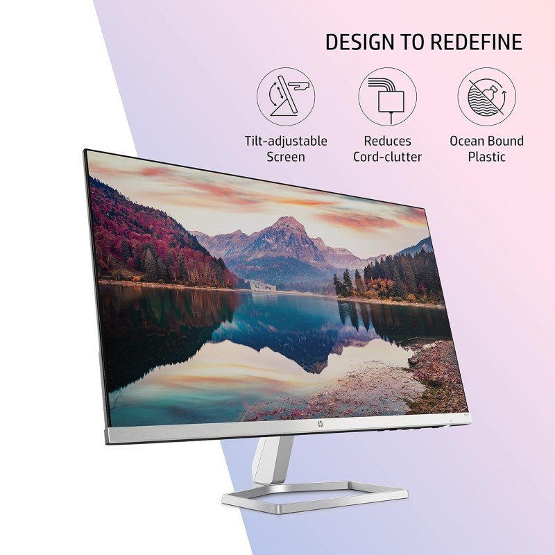 HP M22f 21.5-inch 54.6 cm FHD Monitor Eye Safe Certified Full HD IPS 3-Sided Micro-Edge HP M22f 21.5-inch 54.6 cm FHD Monitor Eye Safe Certified Full HD IPS 3-Sided Micro-Edge