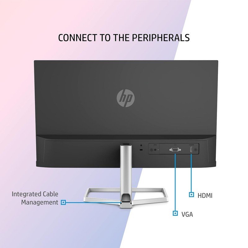 HP M22f 21.5-inch 54.6 cm FHD Monitor Eye Safe Certified Full HD IPS 3-Sided Micro-Edge HP M22f 21.5-inch 54.6 cm FHD Monitor Eye Safe Certified Full HD IPS 3-Sided Micro-Edge