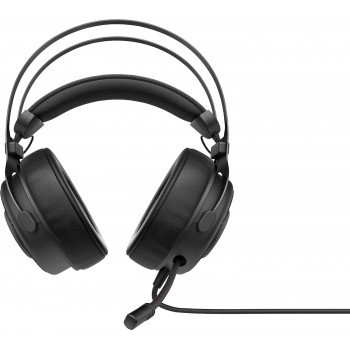 HP OMEN Blast Gaming Wired Over Ear Headset with 7.1 Surround Sound and Retractable Noise Cancelling Microphone Black