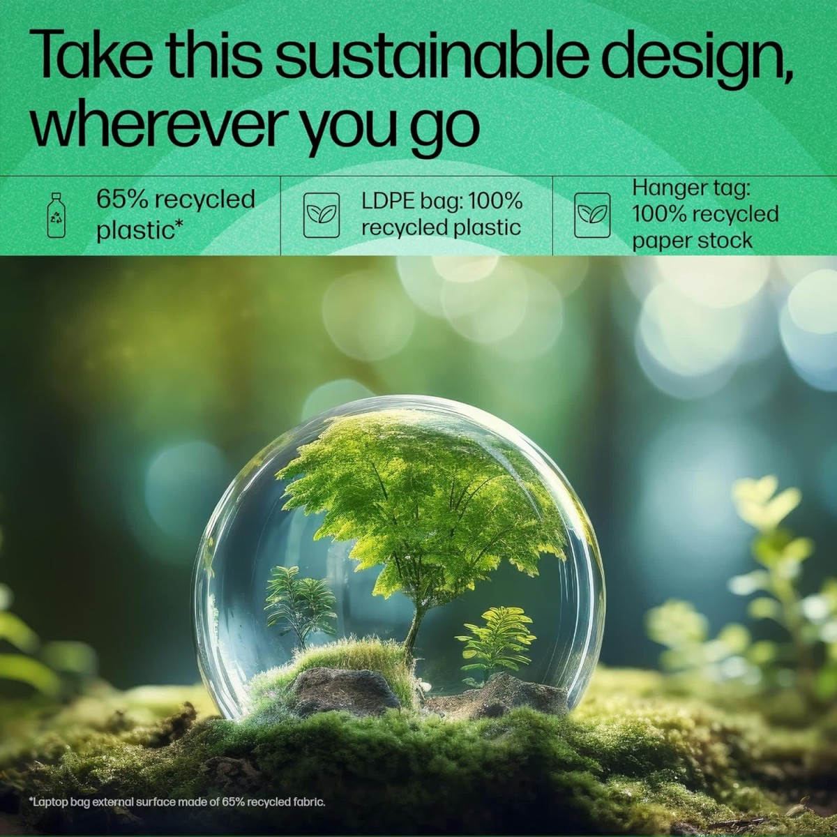 HP Prelude Pro 15.6-inch Laptop Bag/PE foam/Black in color/ 1 year warranty