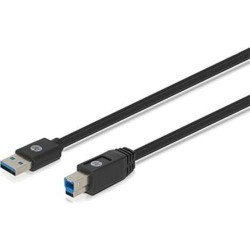 HP Printer Cable USB-B to USB-A v3.0 1.5m-Black