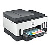 HP Smart 750 WiFi Duplex Printer with Smart-Guided Button, Print, Scan, Copy, Wireless, up to 12K Black or 8K Color Pages of Ink in The Box